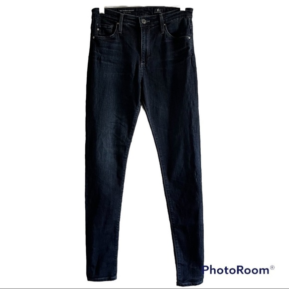 Anthropologie The Farrah High Rise Skinny Medium Wash Jeans Size 27 - Picture 1 of 7